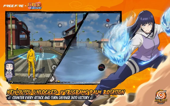 Squad of four players fighting in a 10-minute survival match