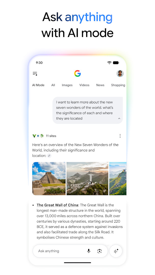 Google Circle to Search highlighting an image on a phone screen without leaving the app