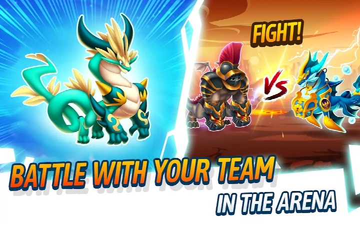 Dragon City: Mobile Adventure event screen offering weekly legendary dragons and rewards