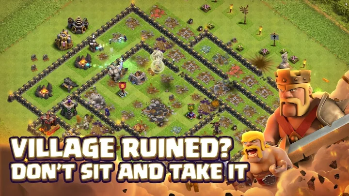 Clash of Clans Builder Base island with its own defenses and buildings