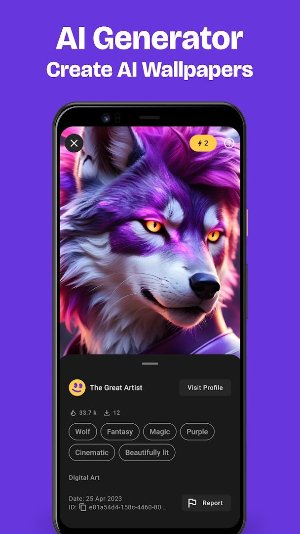 Zedge wallpaper category page with thousands of HD backgrounds to choose from