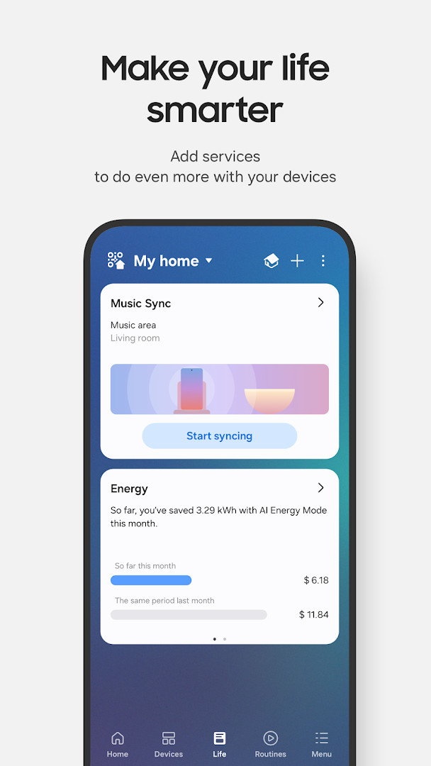 SmartThings member sharing screen for giving other users control access