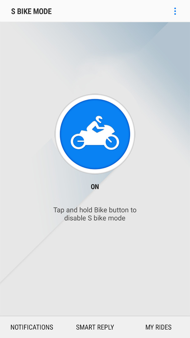 S bike mode urgent call filter options for screening incoming calls on the road