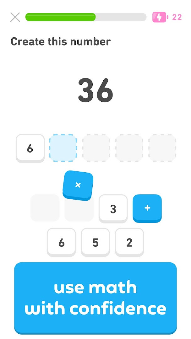 Duolingo progress tracking screen with rewards and achievements.