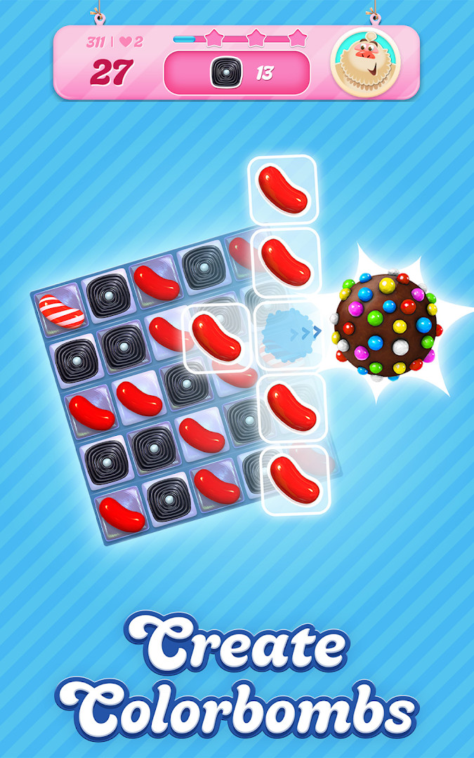 Candy Crush Saga daily rewards and limited-time event banner