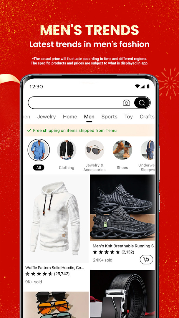 Temu: Shop Like a Billionaire with beauty and cosmetics options