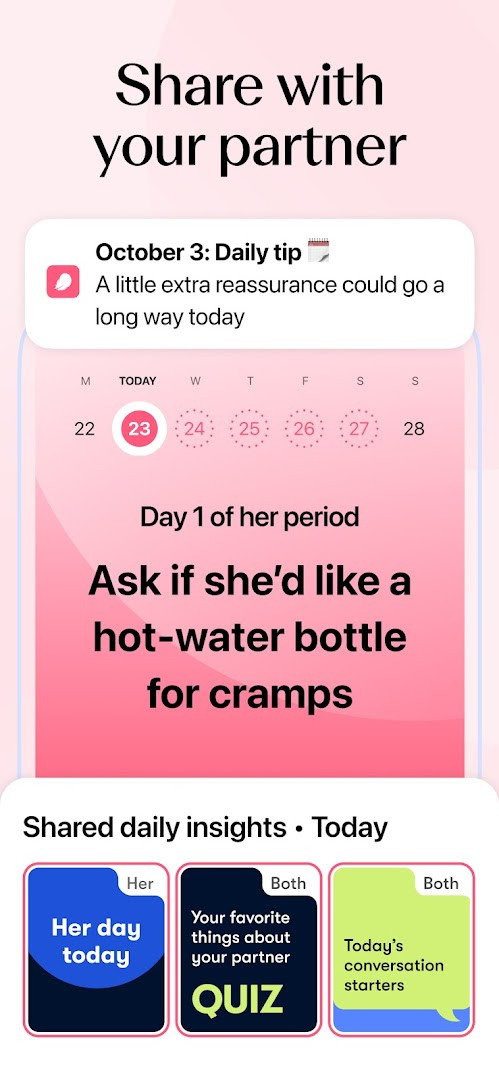 Health reports summarizing cycle patterns and symptoms for doctor visits.